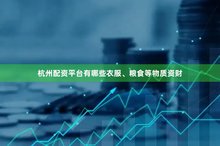 杭州配资平台有哪些衣服、粮食等物质资财